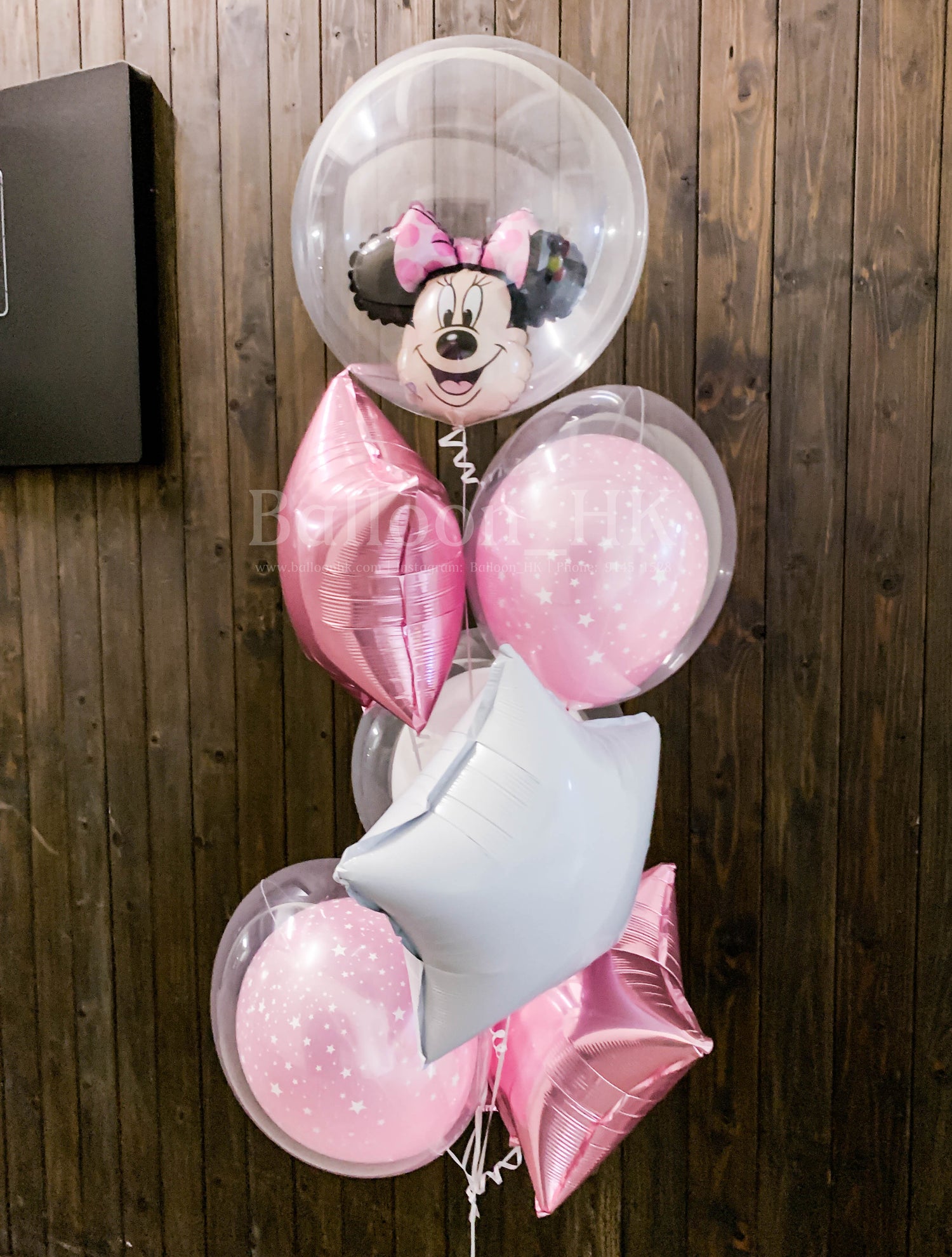Mickey Minnie 氣球束 3
