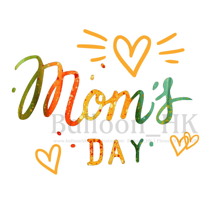 彩印 Template - 母親節