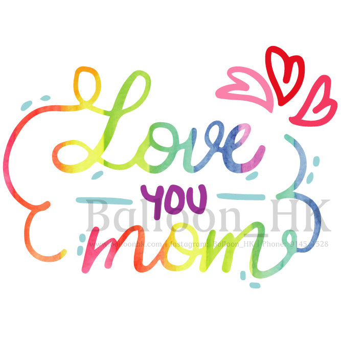 彩印 Template - 母親節