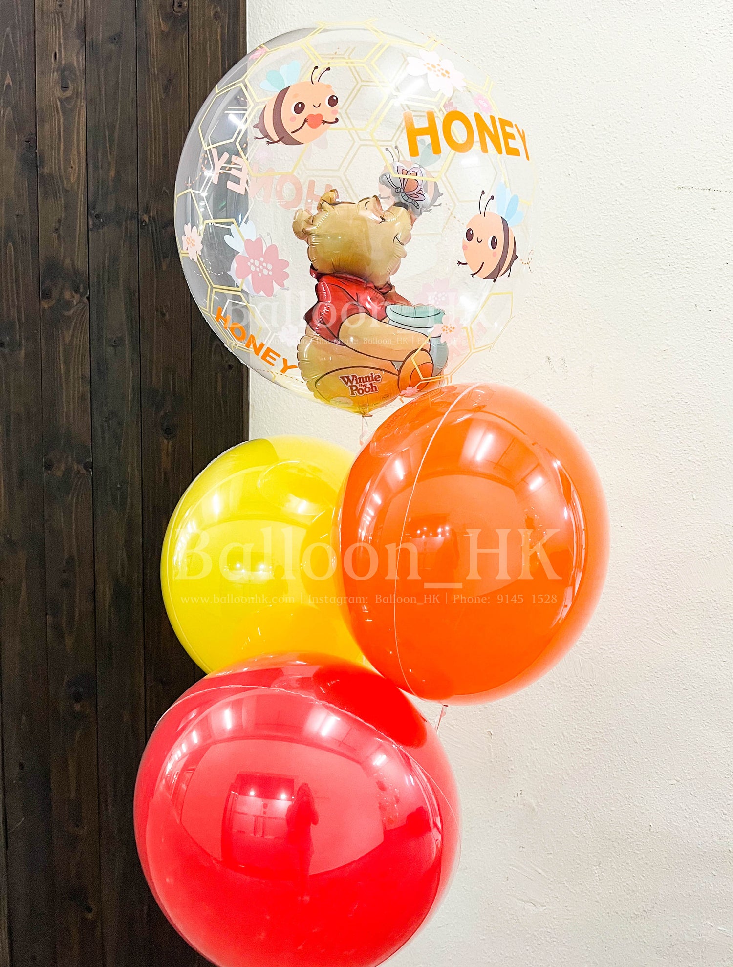Winnie the Pooh 氣球束 1