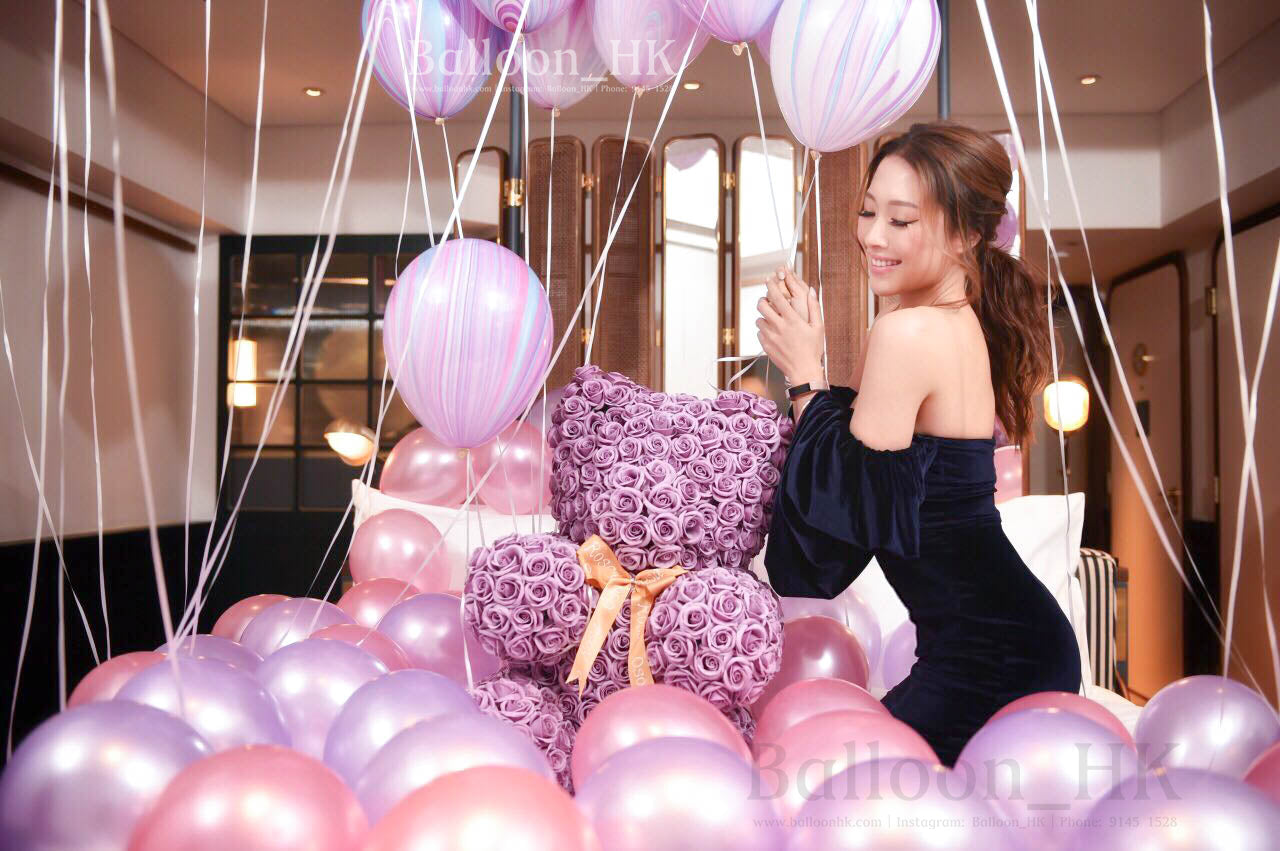 婚前拍攝氣球|Studio裝飾氣球|求婚氣球|Balloon HK
