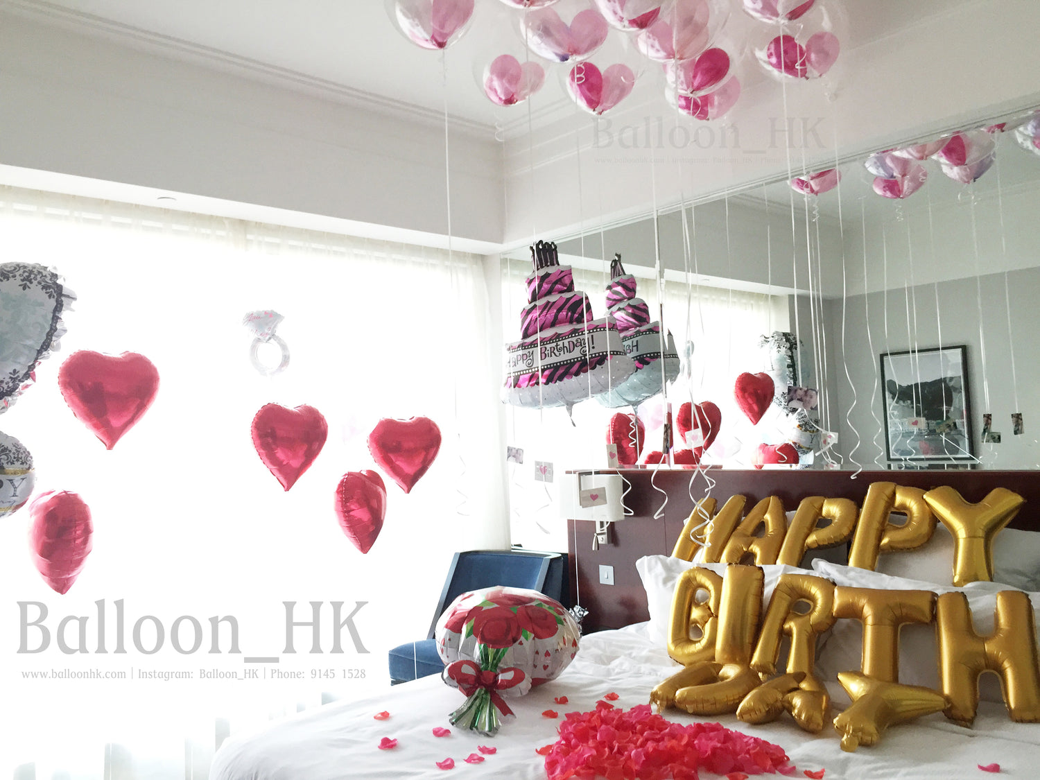 求婚氣球|求婚佈置|求婚裝飾|BalloonHK