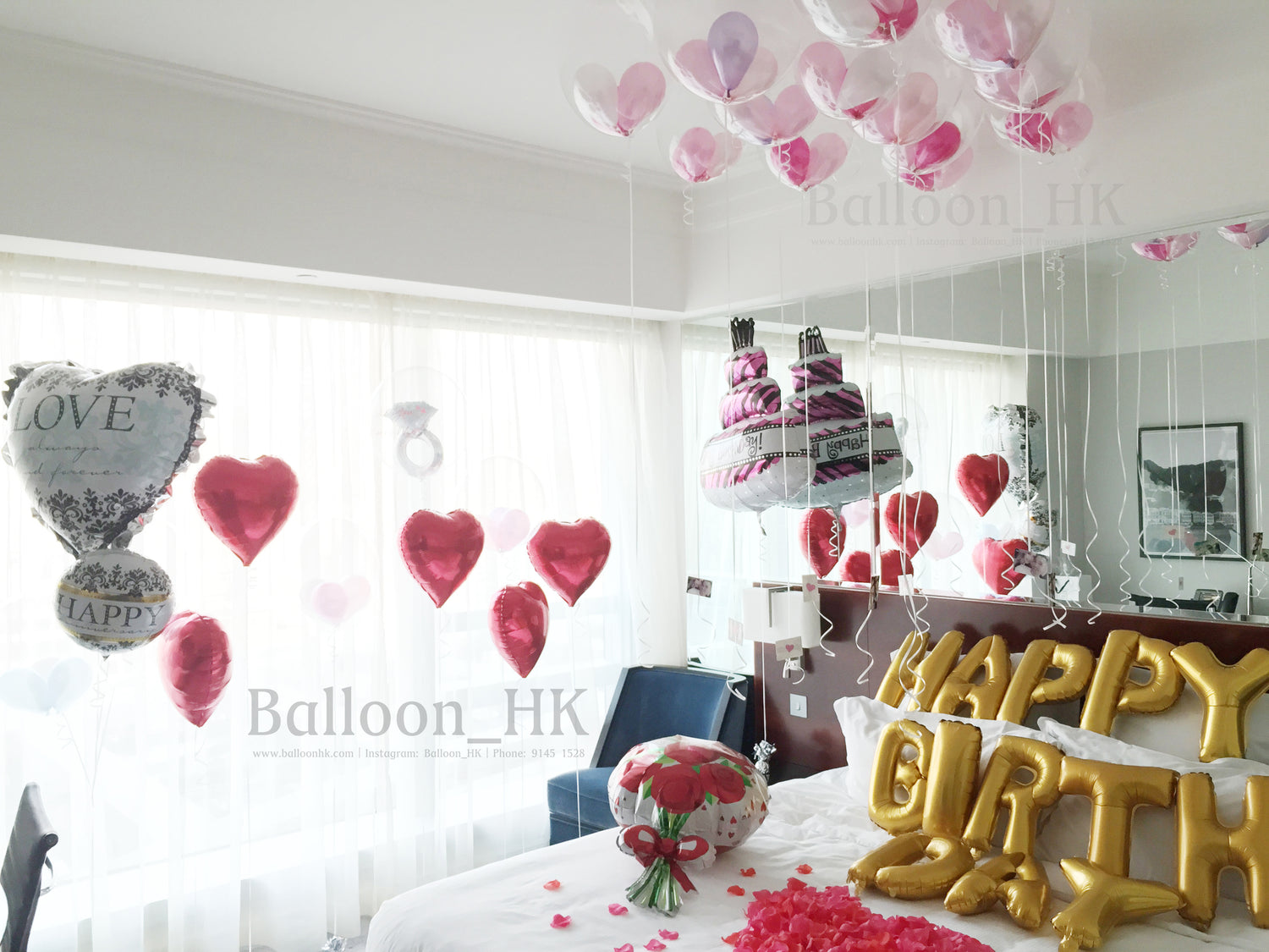 求婚氣球|求婚佈置|求婚裝飾|Balloon HK