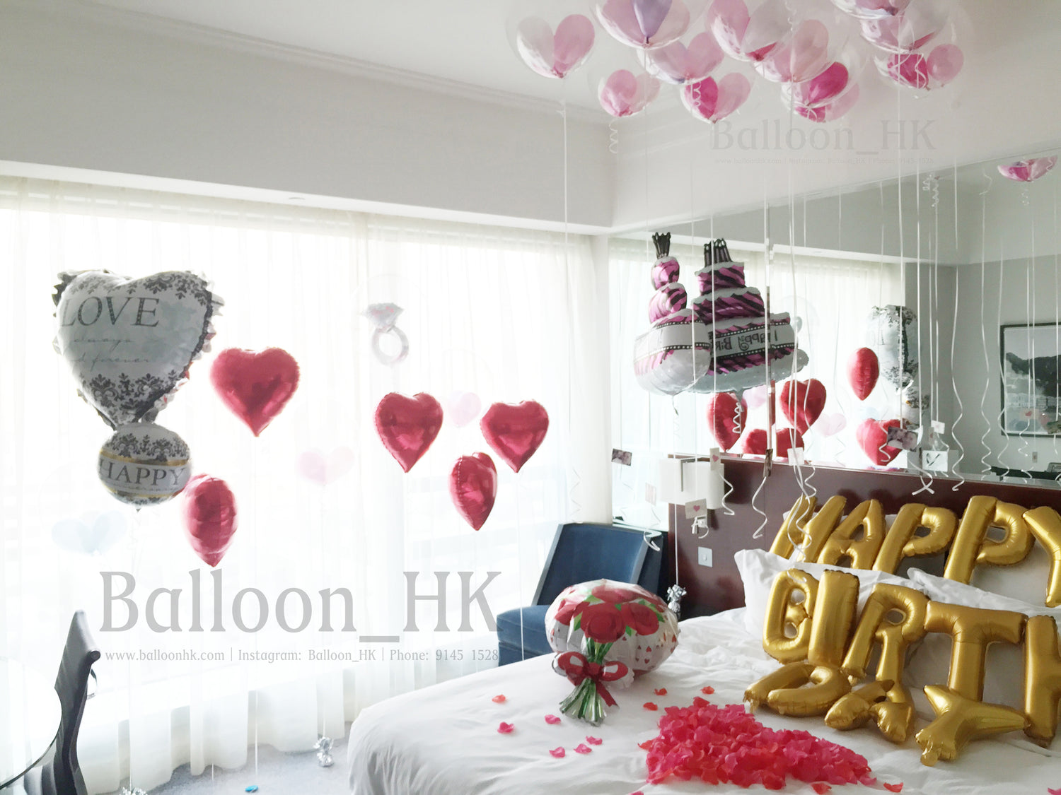 求婚氣球|求婚佈置|求婚裝飾|Balloon HK