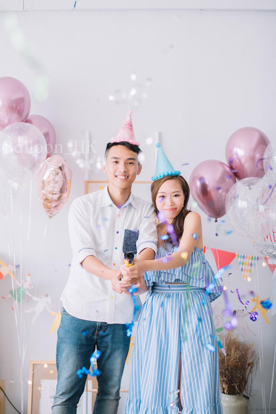 婚前拍攝氣球|Studio裝飾氣球|求婚氣球|Balloon HK