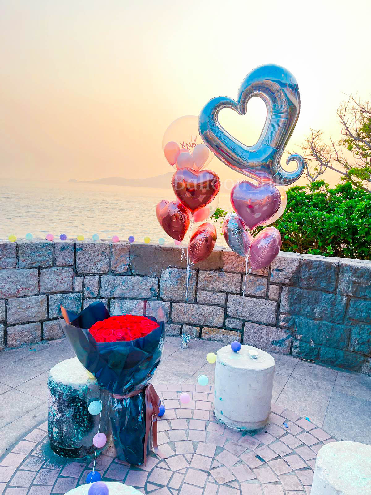 求婚氣球|求婚佈置|求婚裝飾|Balloon HK