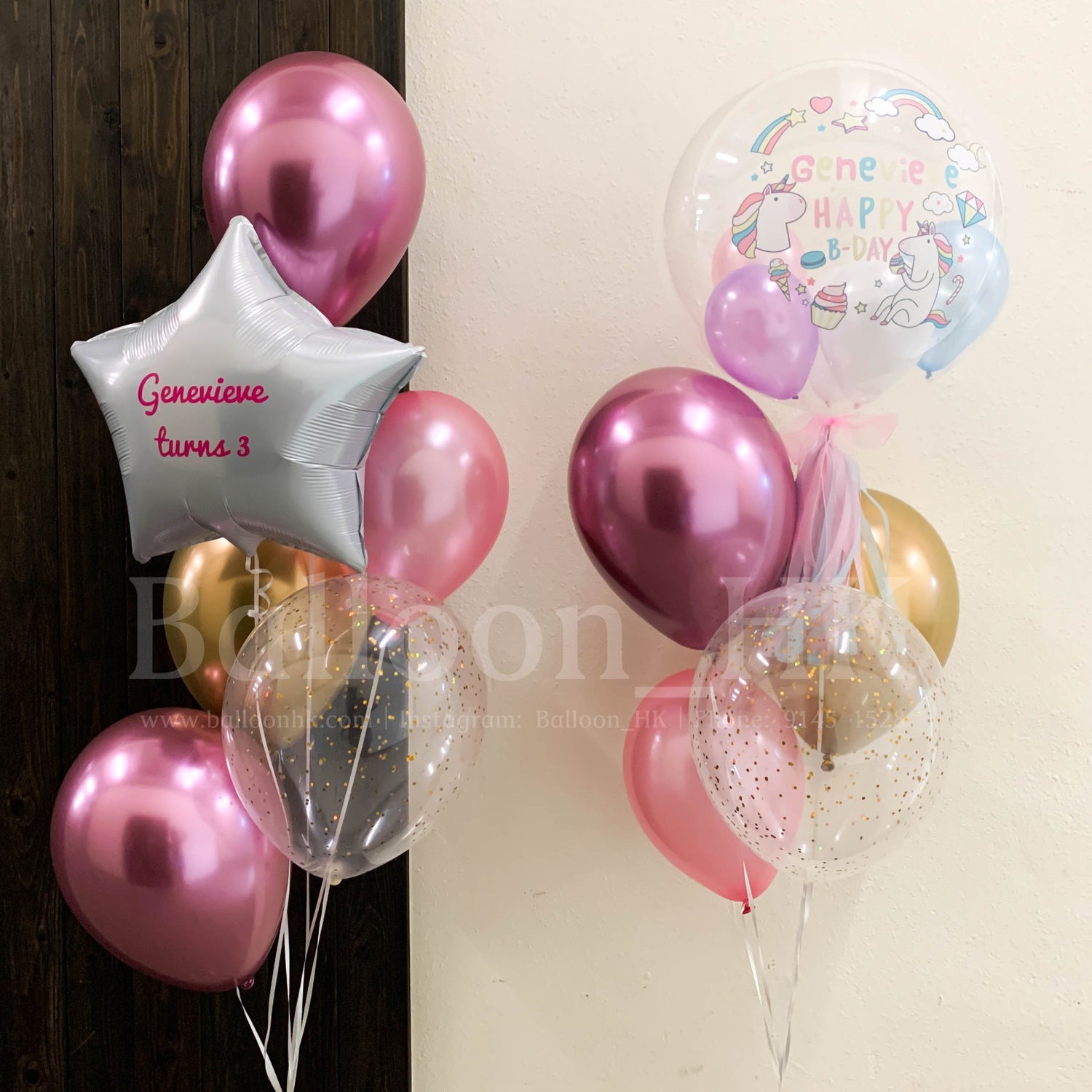 百日宴氣球套裝 2