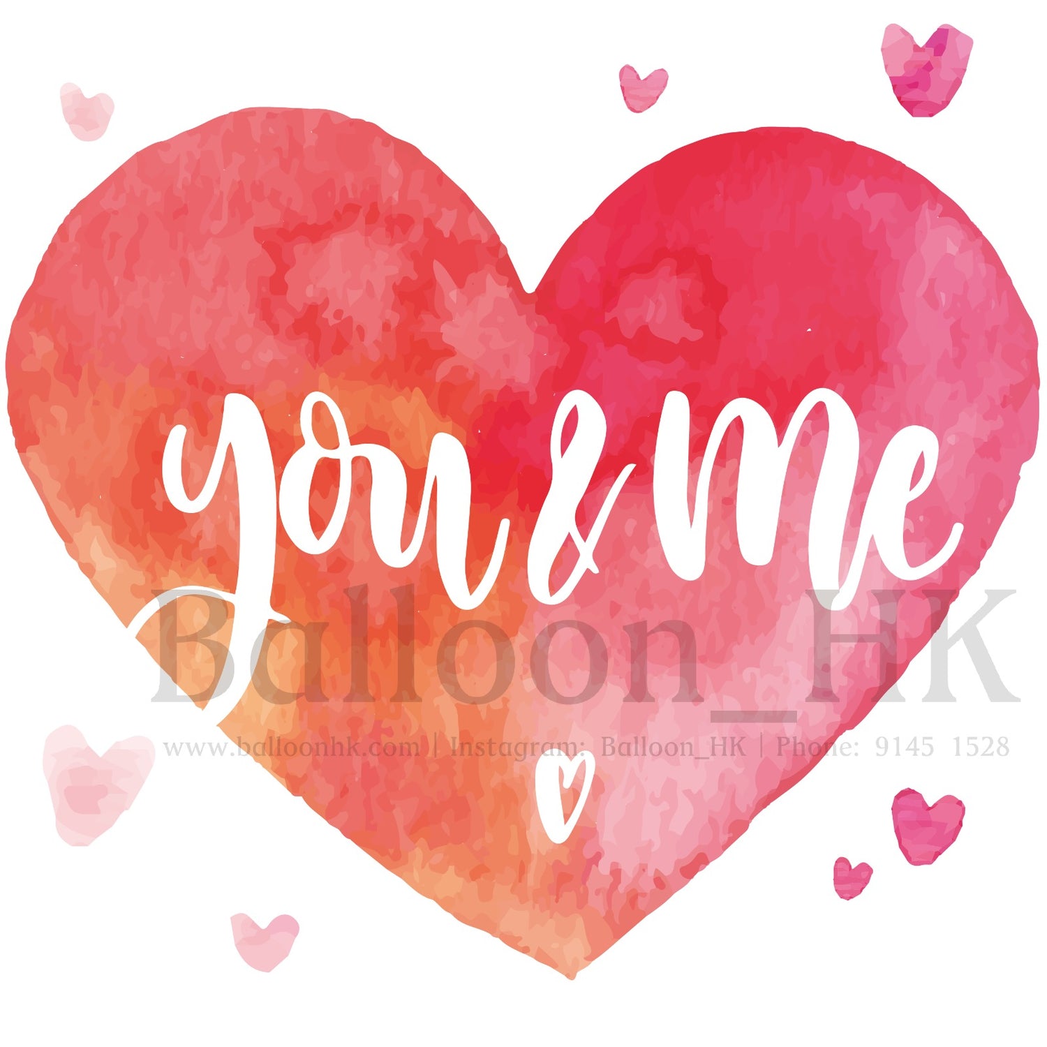 彩印 Template - 情人節款