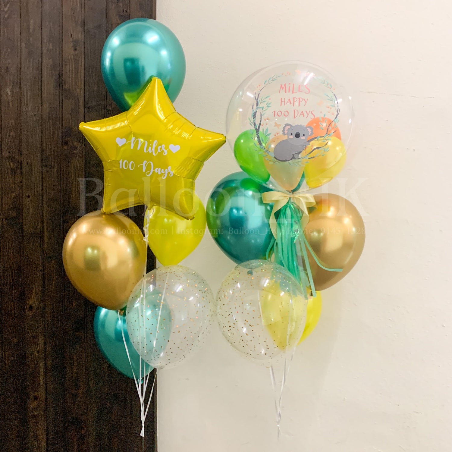 百日宴氣球套裝 2