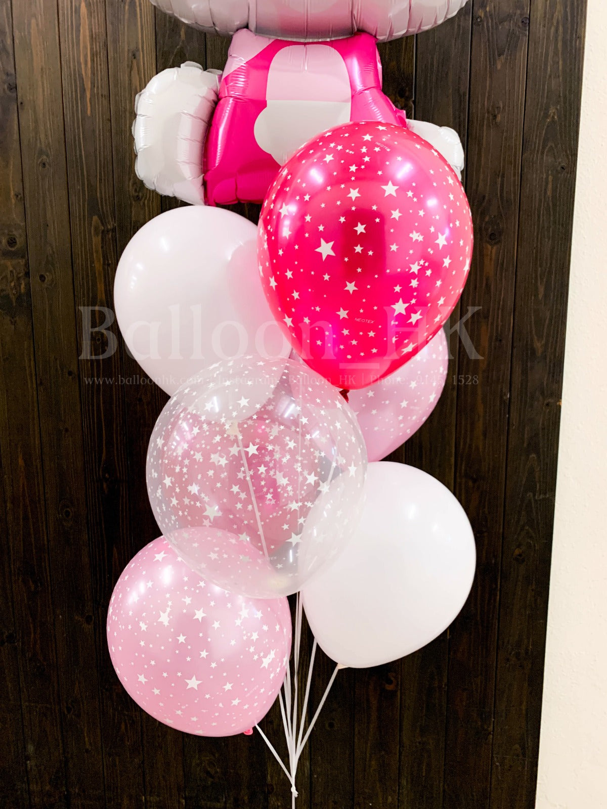 12" 星星橡膠氣球