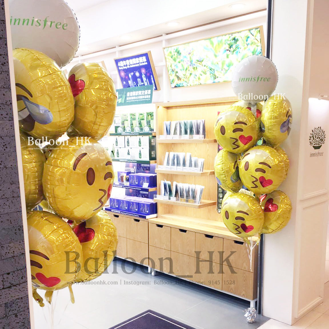 18" 超持久圓形鋁膜氣球 + 公司Logo