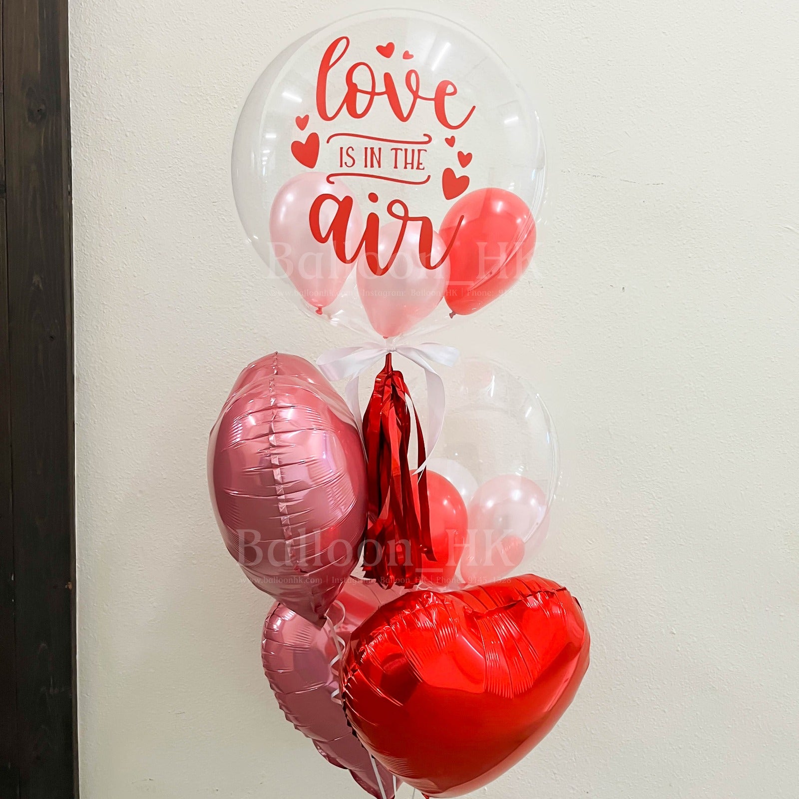 情人節氣球束 5