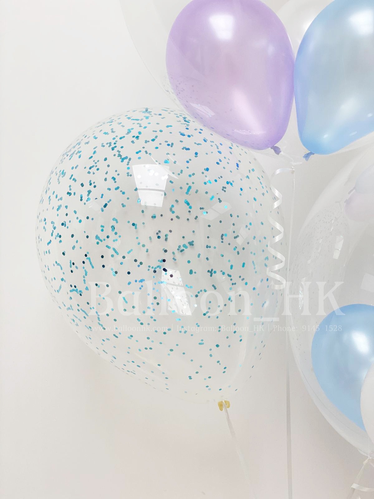 12" 橡膠閃閃氣球