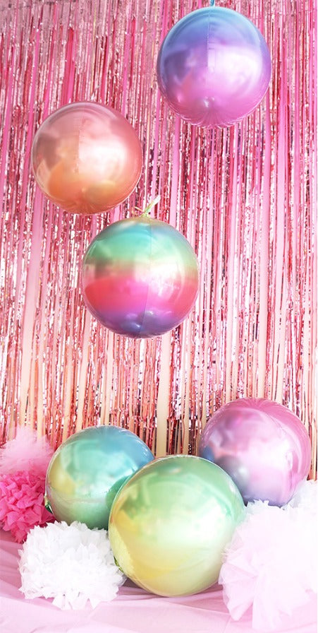 14" 球狀鋁膜 - 幻彩系列