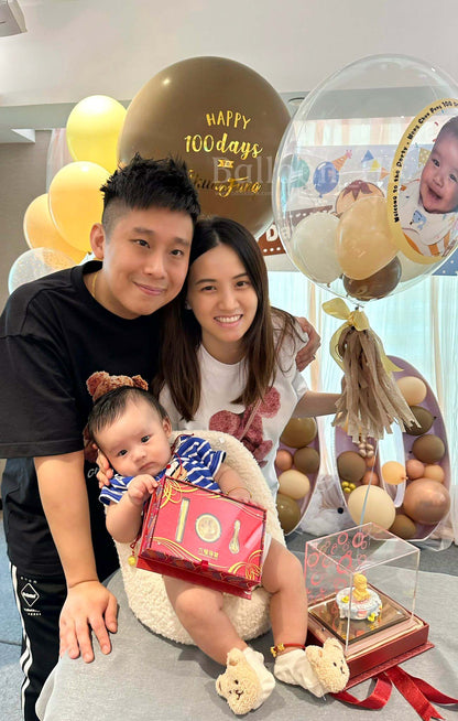 百日宴氣球 ｜100 Days balloon | BalloonHK
