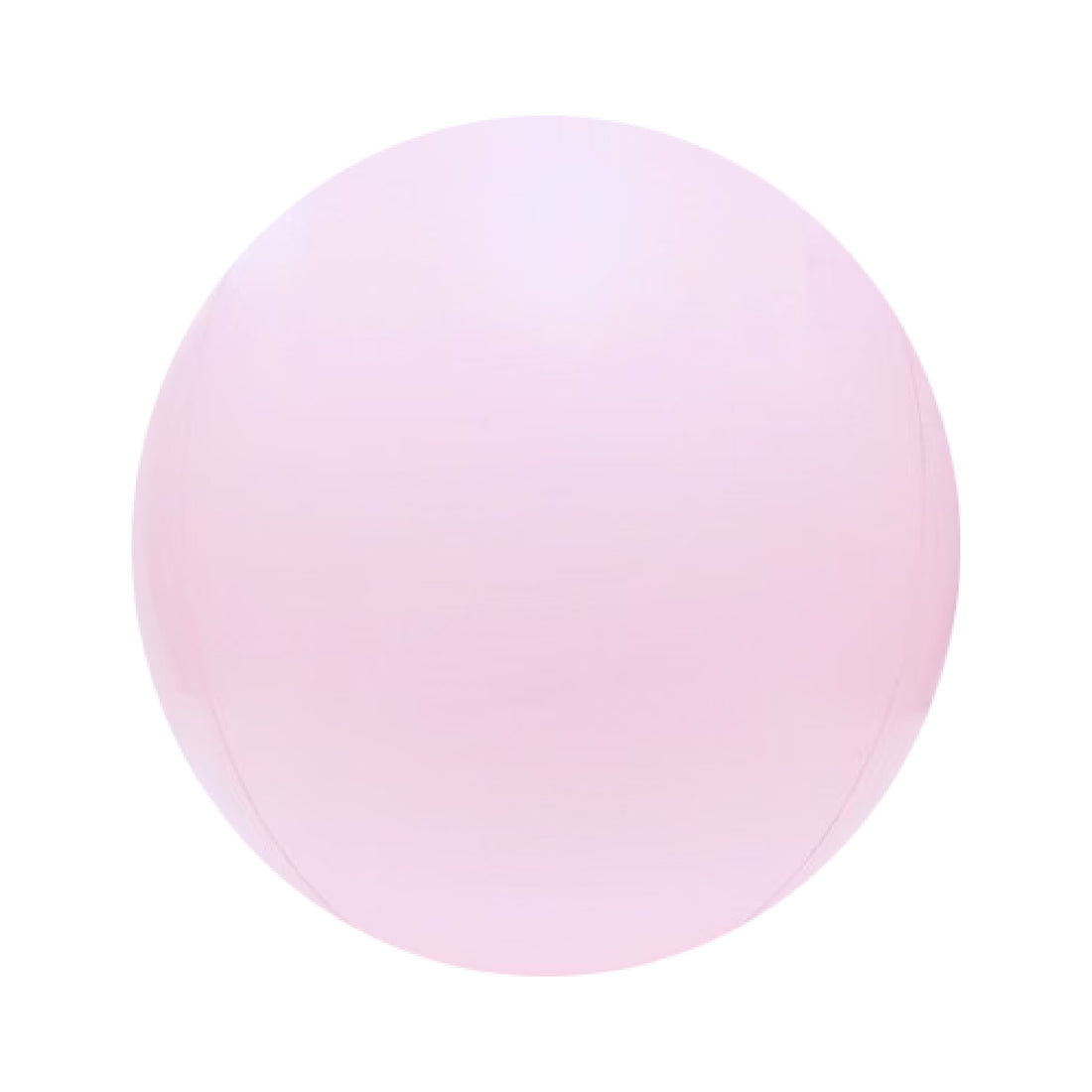 14" 球狀氣球 - 馬卡龍淺粉