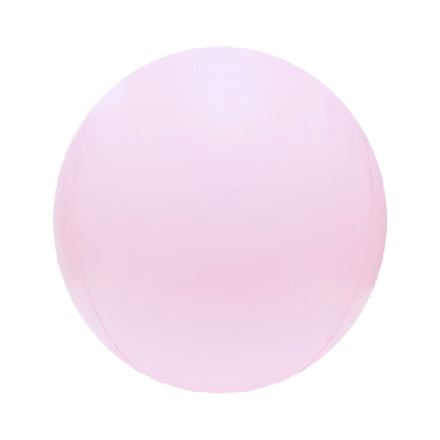 14" 球狀氣球 - 馬卡龍淺粉