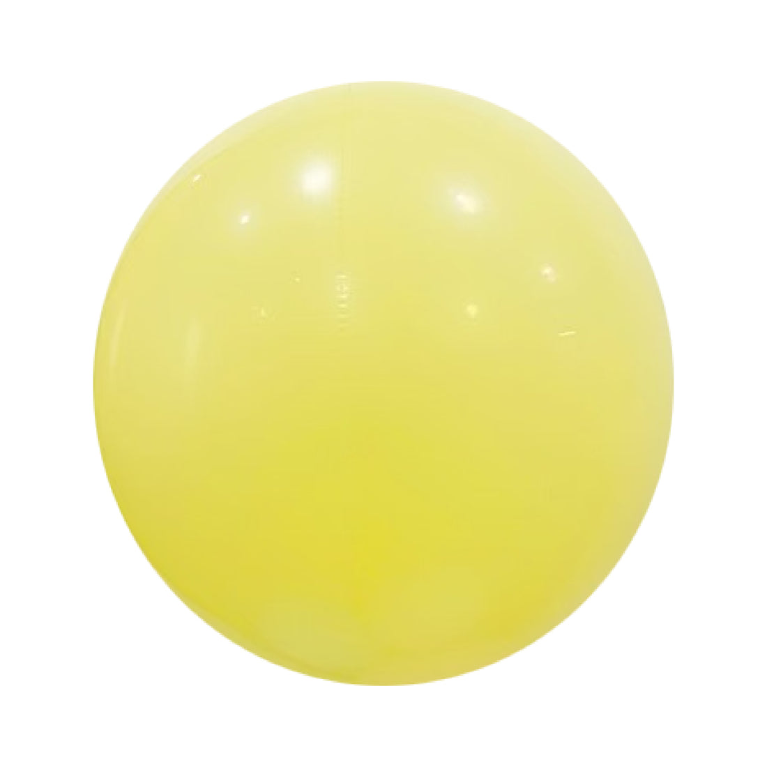 14" 球狀氣球 - 馬卡龍黃色