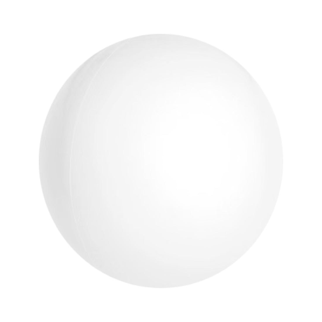 14" 球狀氣球 - 白色