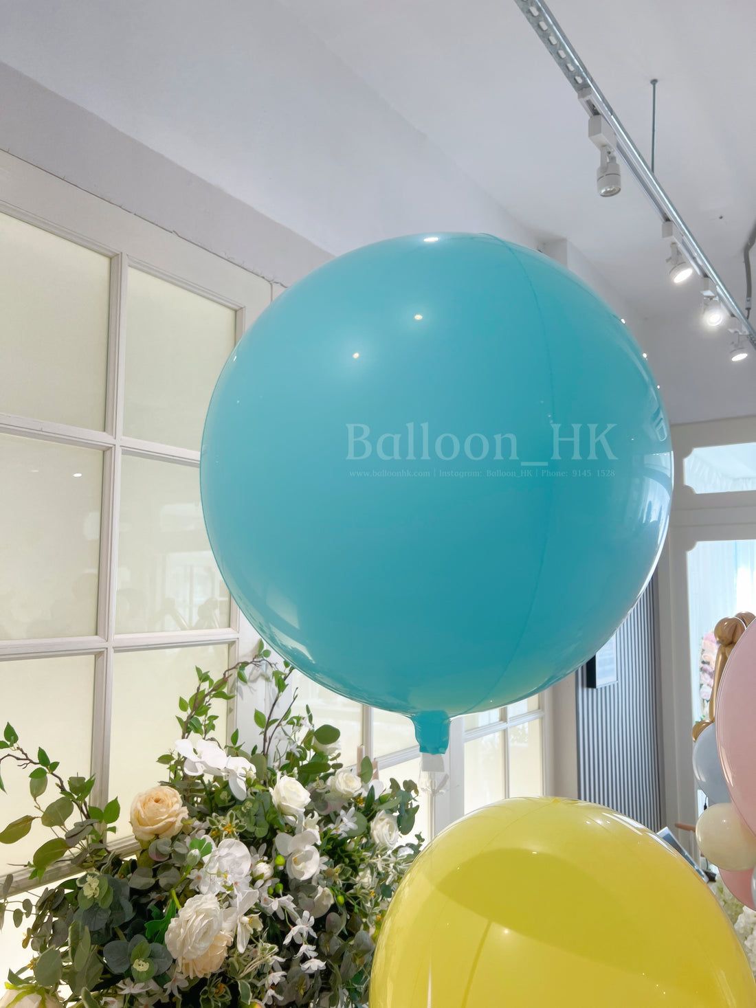 球狀氣球 ｜淺藍氣球｜氣球| BalloonHK
