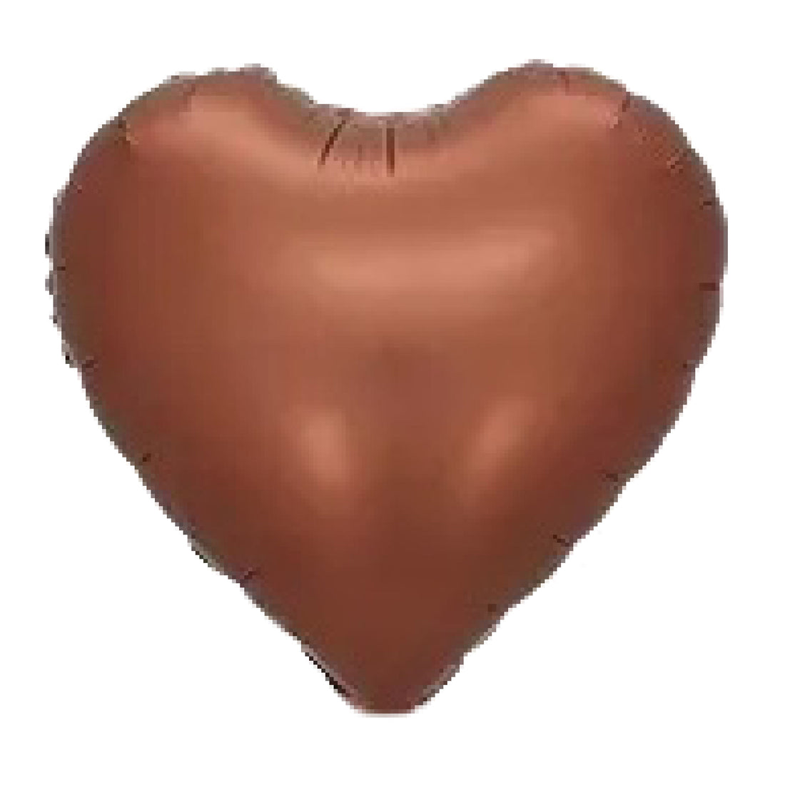 18" 心形鋁膜氣球 - 焦糖