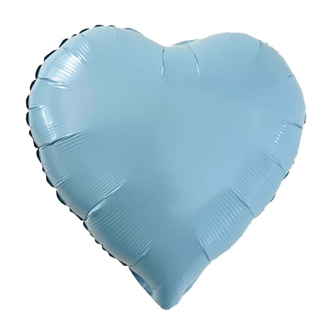 18" 心形鋁膜氣球 - 糖果藍