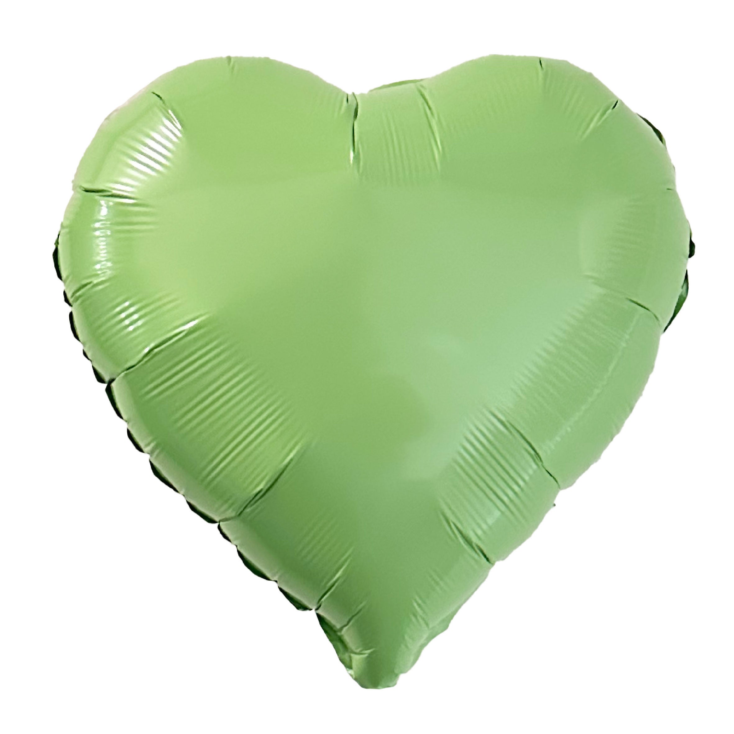 18" 心形鋁膜氣球 - 糖果綠
