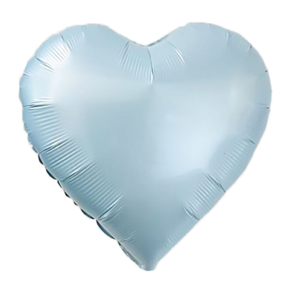 18" 心形鋁膜氣球 - 冰川藍