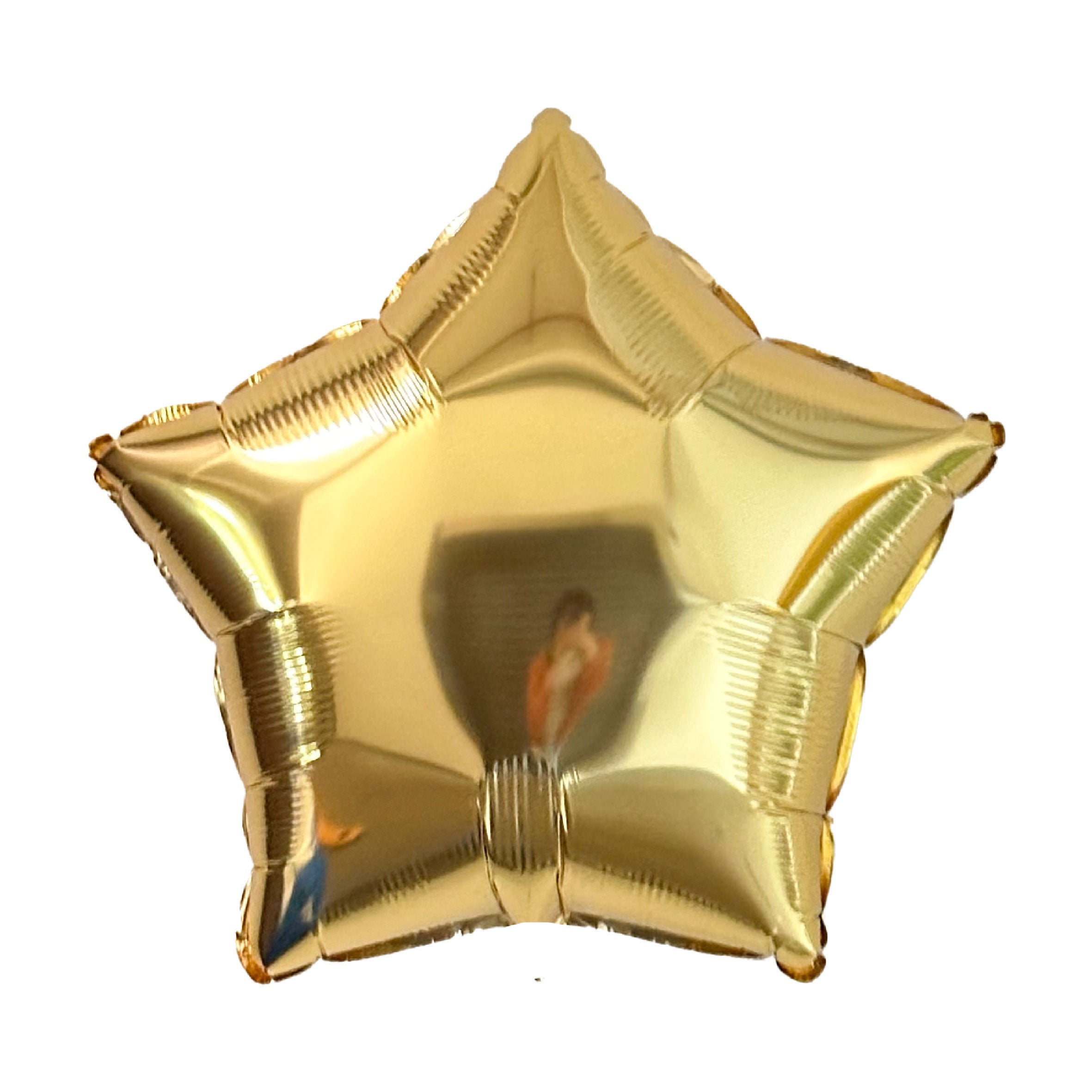18" 星形鋁膜氣球 - 香檳金