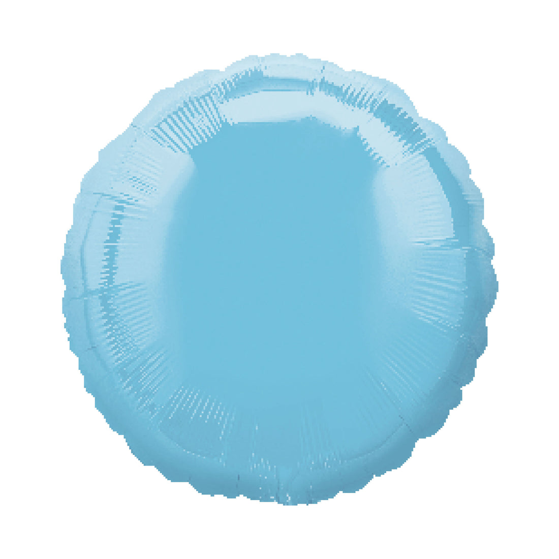 18" 圓形鋁膜氣球 - 淺藍