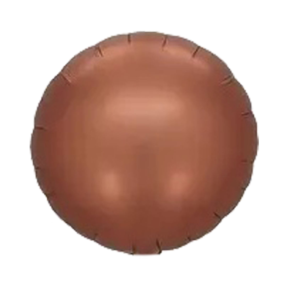 18" 圓形鋁膜氣球 - 焦糖