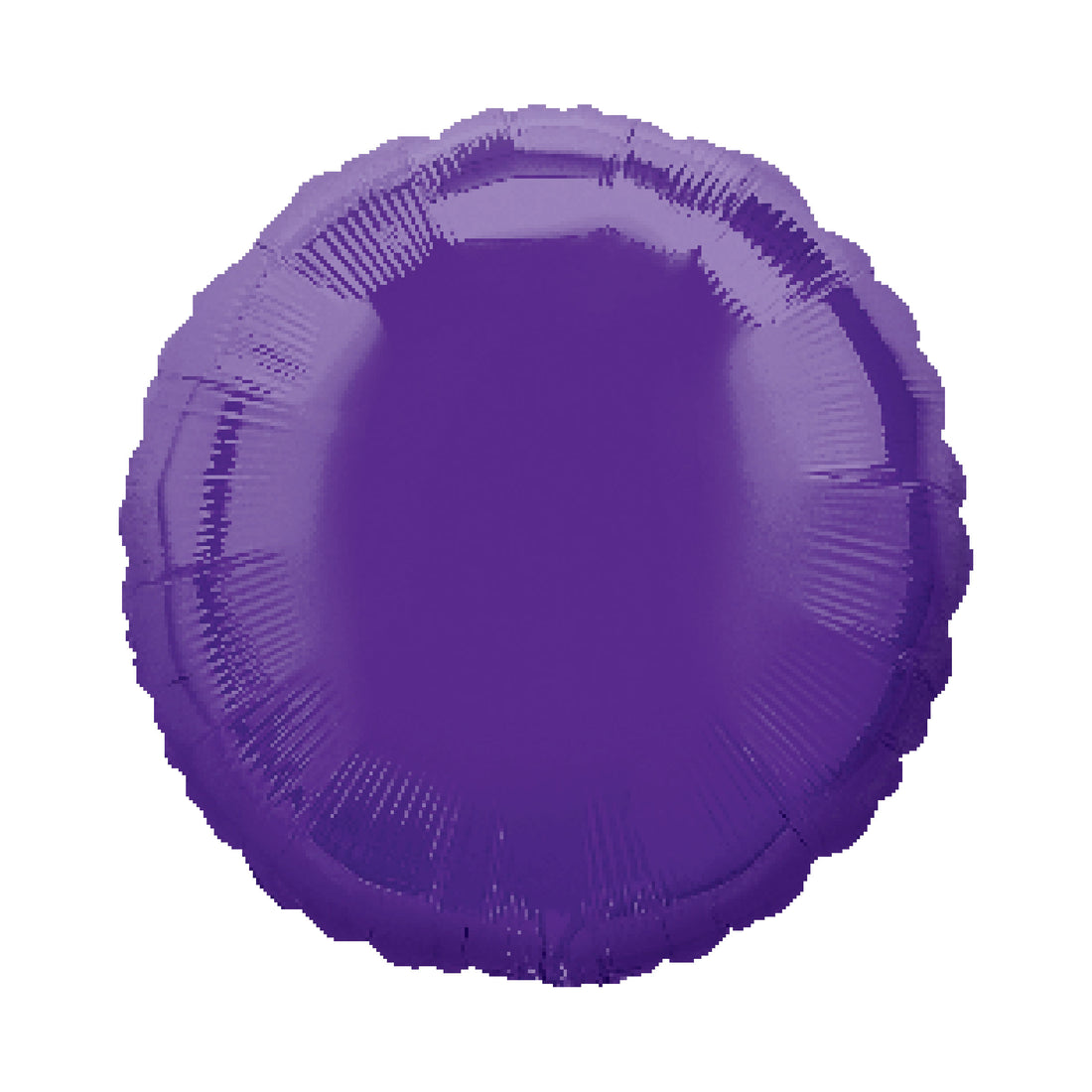 18" 圓形鋁膜氣球 - 深紫