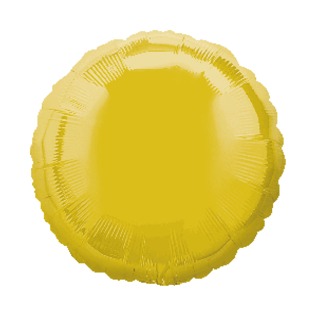 18" 圓形鋁膜氣球 - 金色