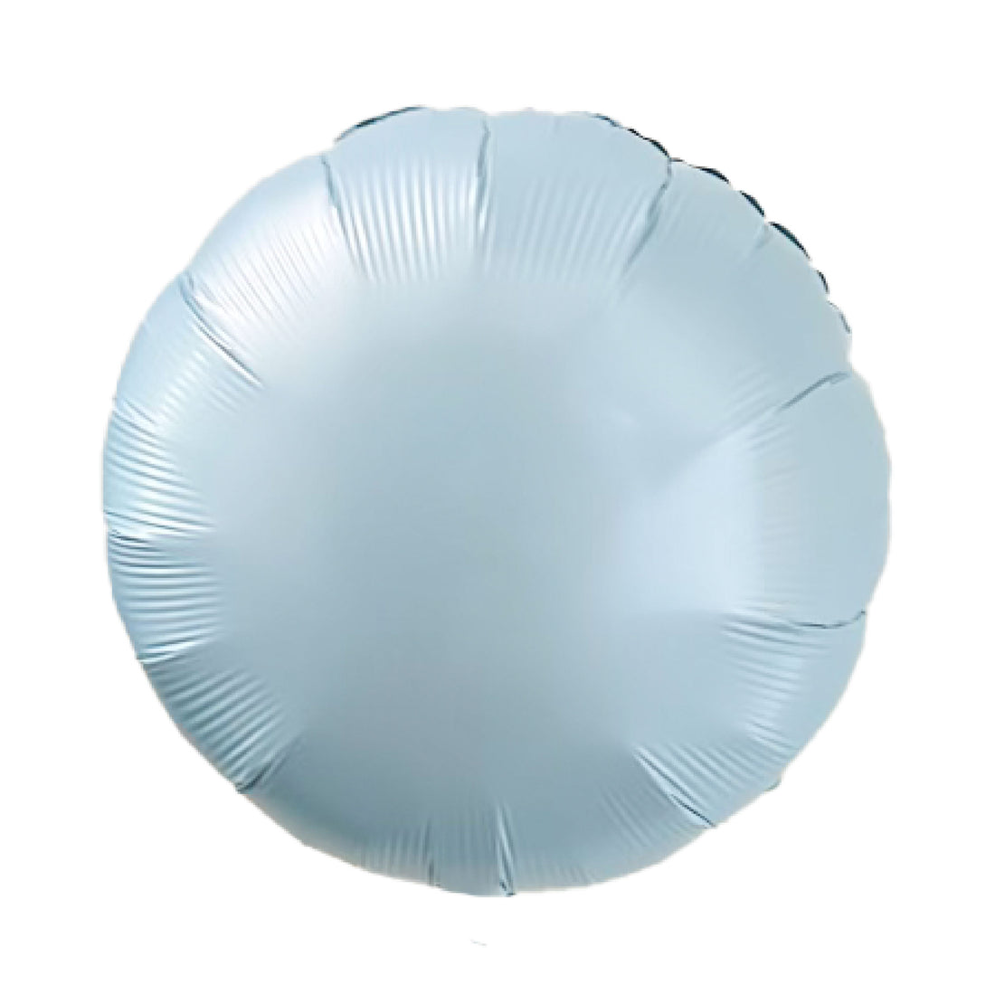 18" 圓形鋁膜氣球 - 冰川藍