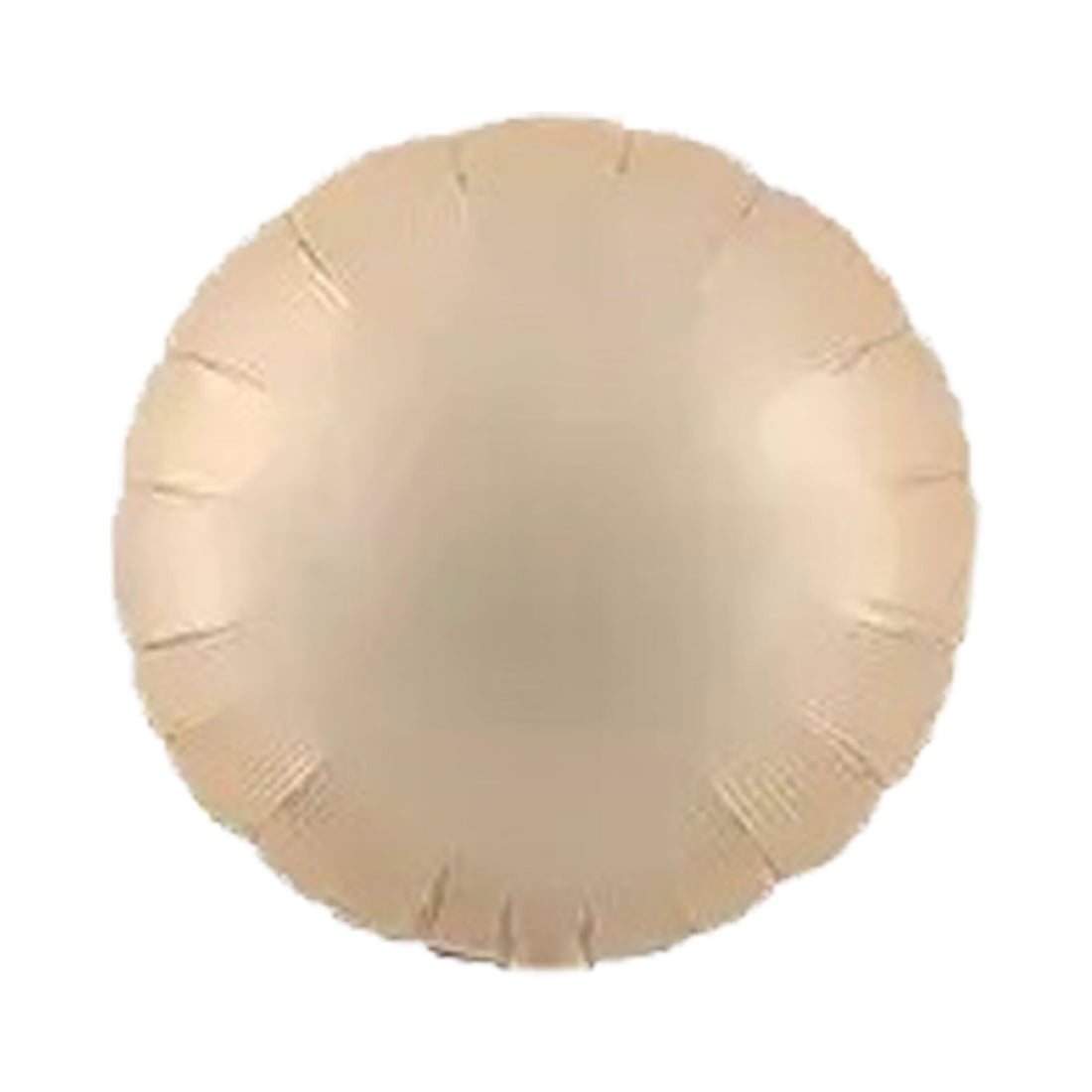 18" 圓形鋁膜氣球 - 奶茶