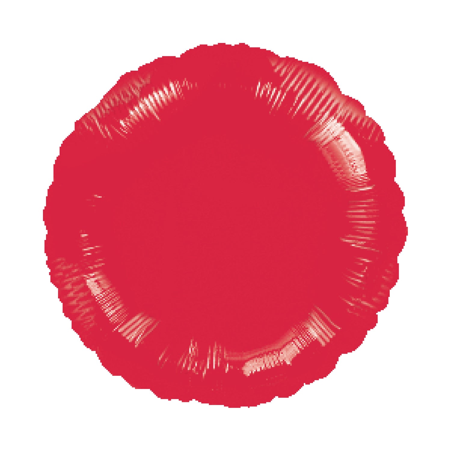 18" 圓形鋁膜氣球 - 紅色