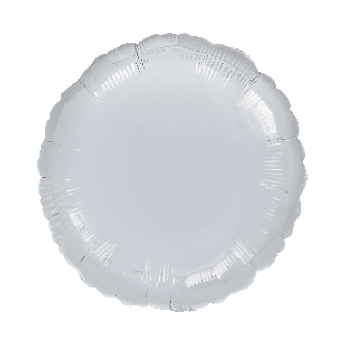 18" 圓形鋁膜氣球 - 銀色