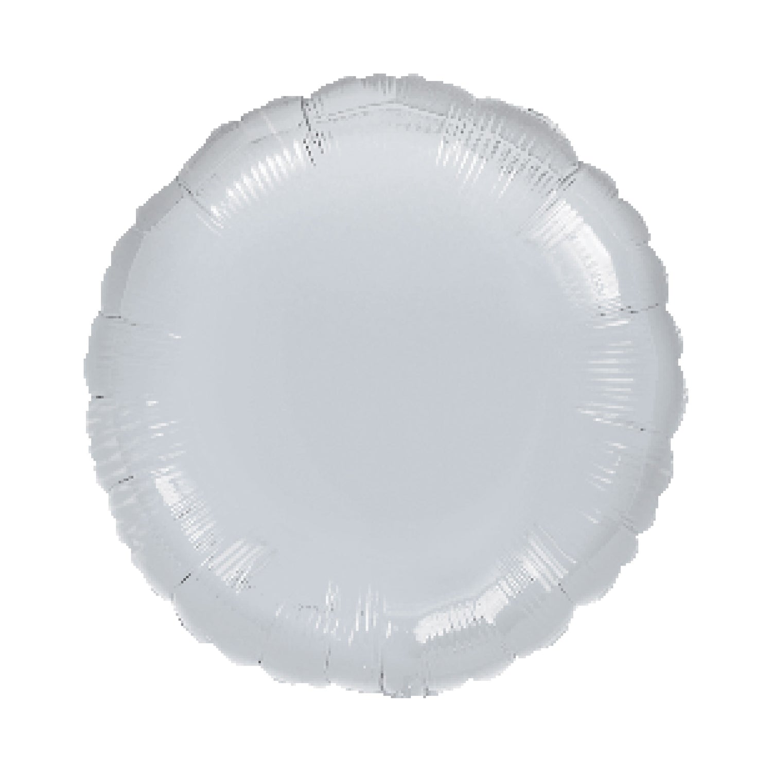 18" 圓形鋁膜氣球 - 銀色