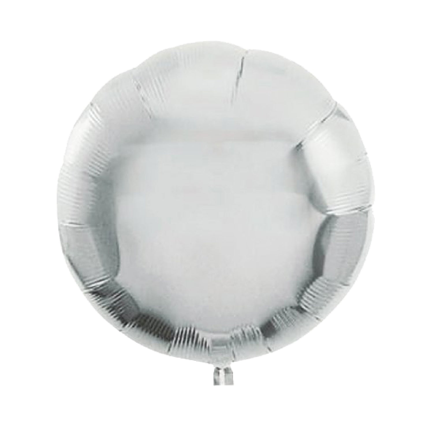 18" 超持久圓形鋁膜氣球 - 銀色