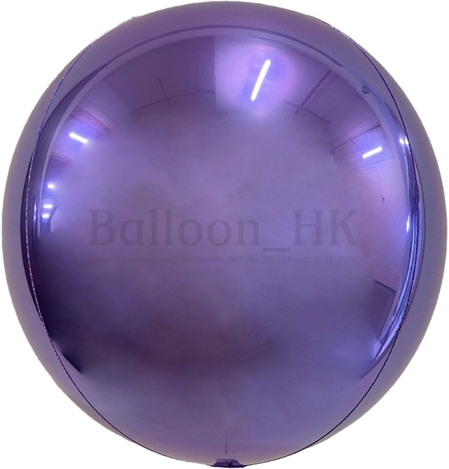 球狀氣球 ｜紫色氣球｜氣球| BalloonHK