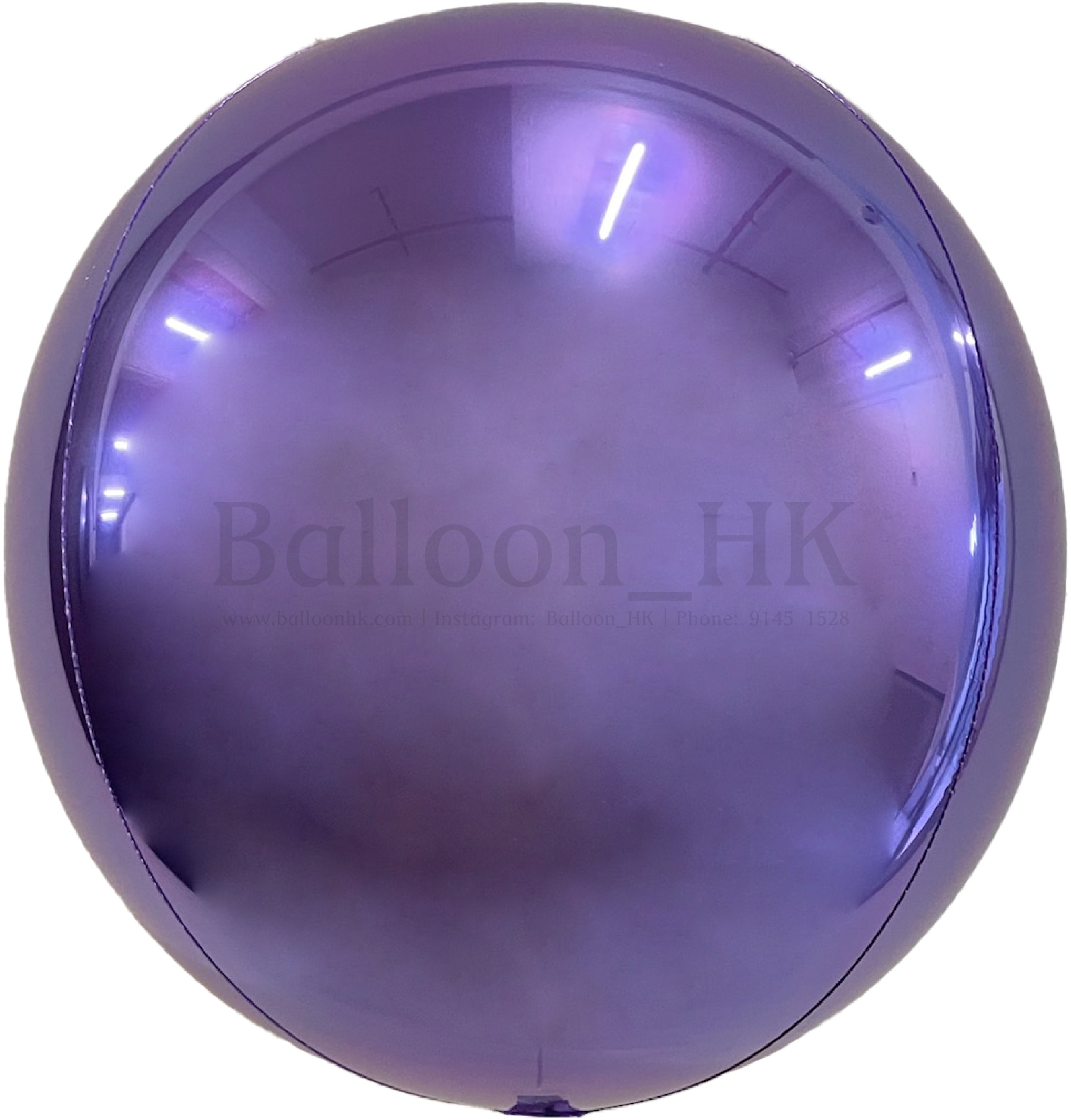 球狀氣球 ｜紫色氣球｜氣球| BalloonHK