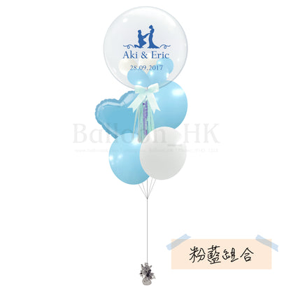 婚禮氣球束 23