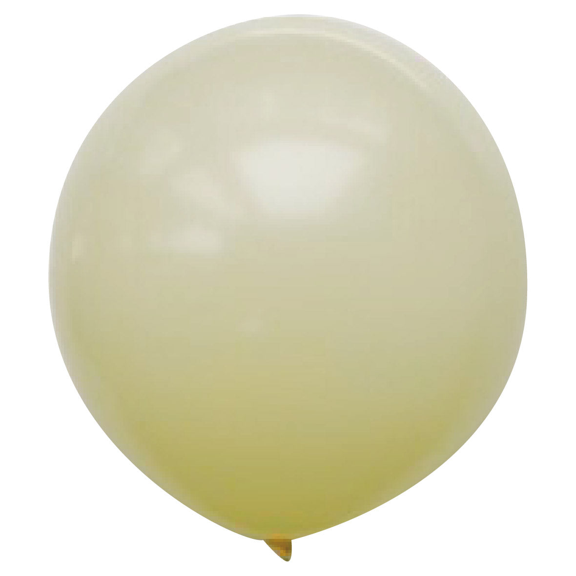 24" 橡膠氣球 - 米黃色