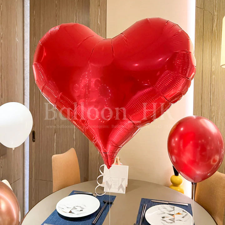 心形氣球 ｜Message氣球｜紅色氣球| Balloon HK