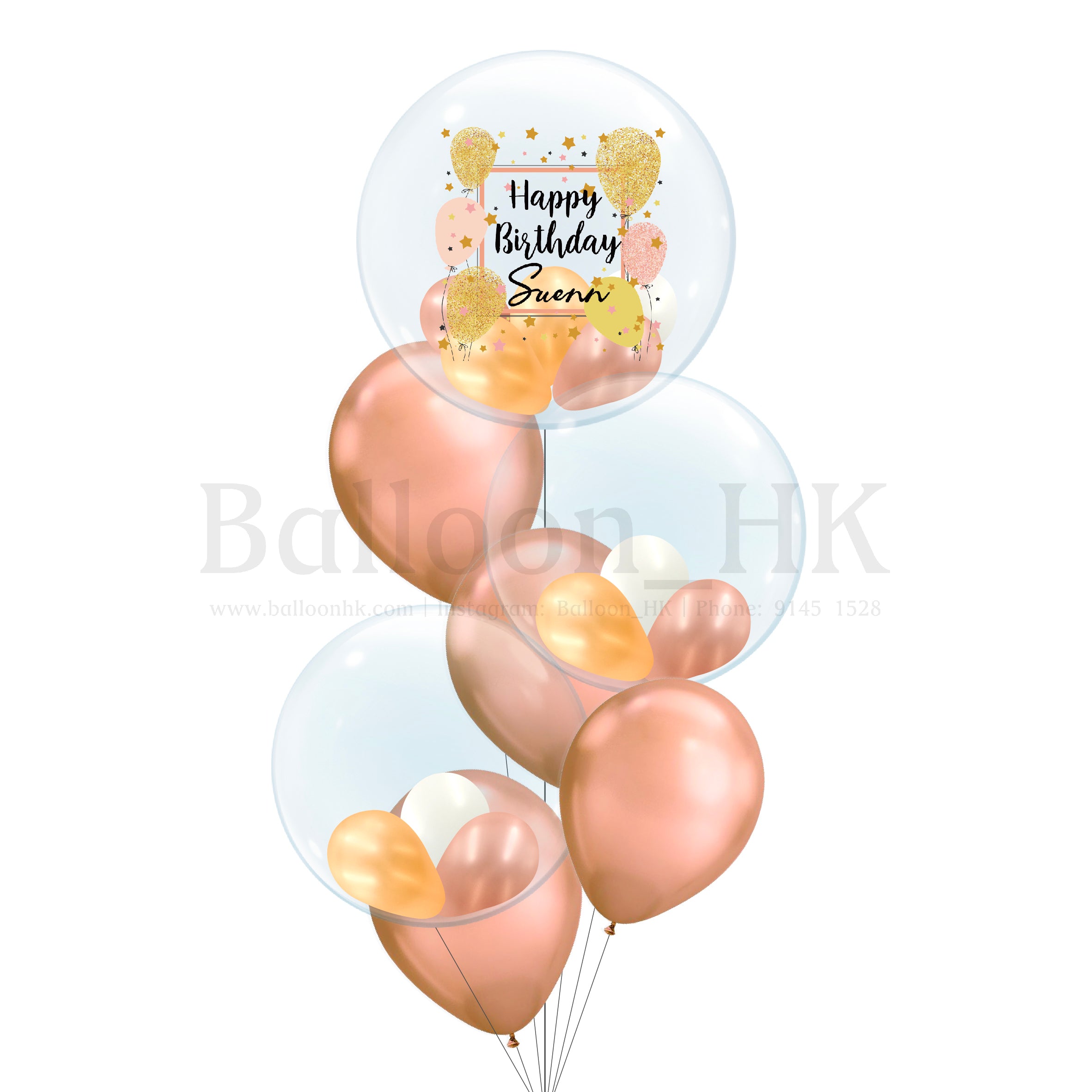 生日氣球束 25