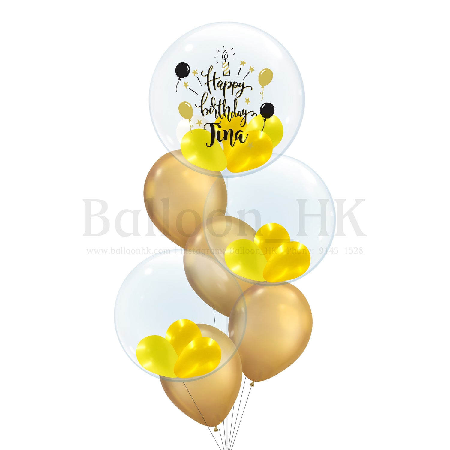 生日氣球束 25