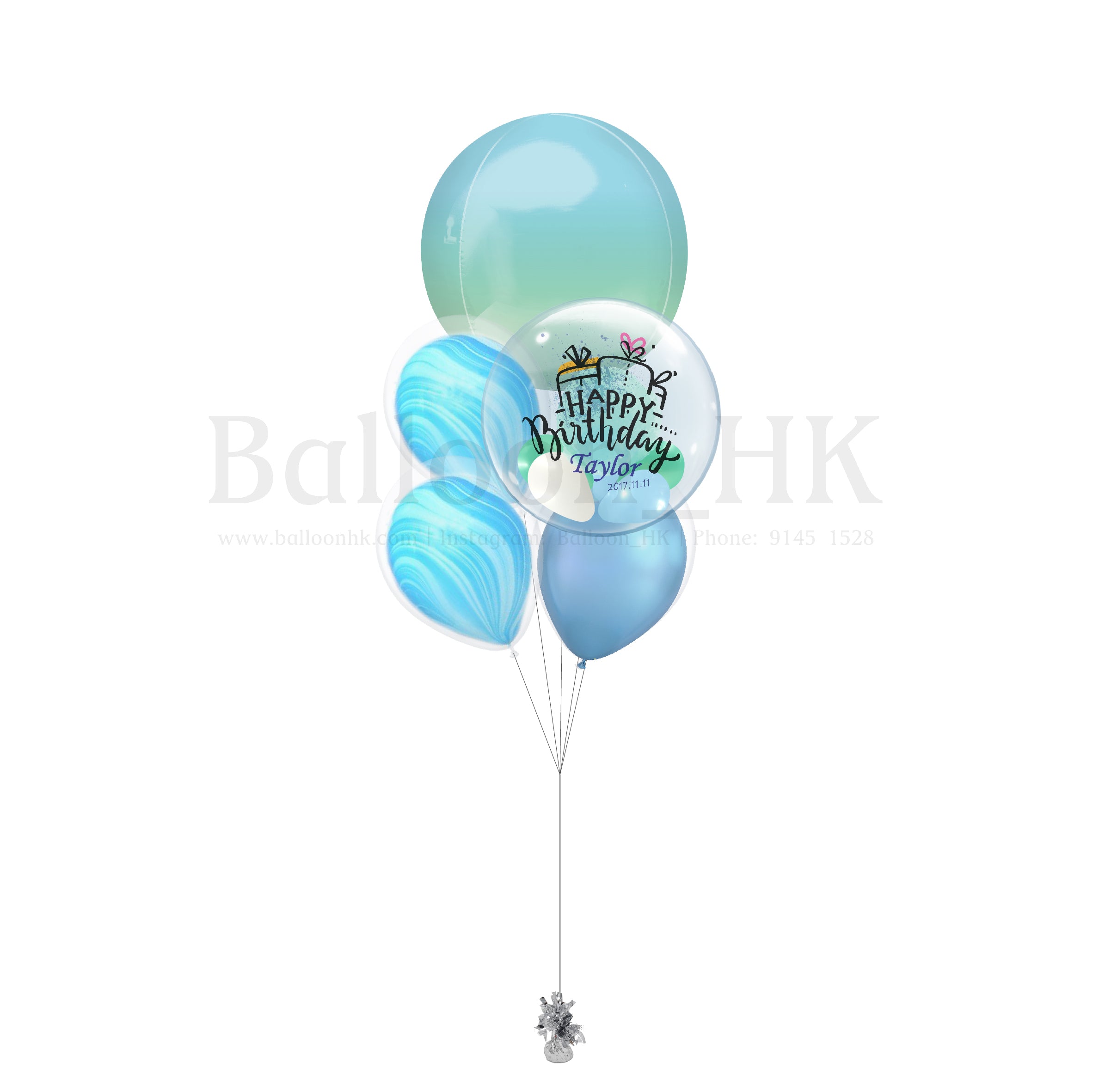 生日氣球束 31