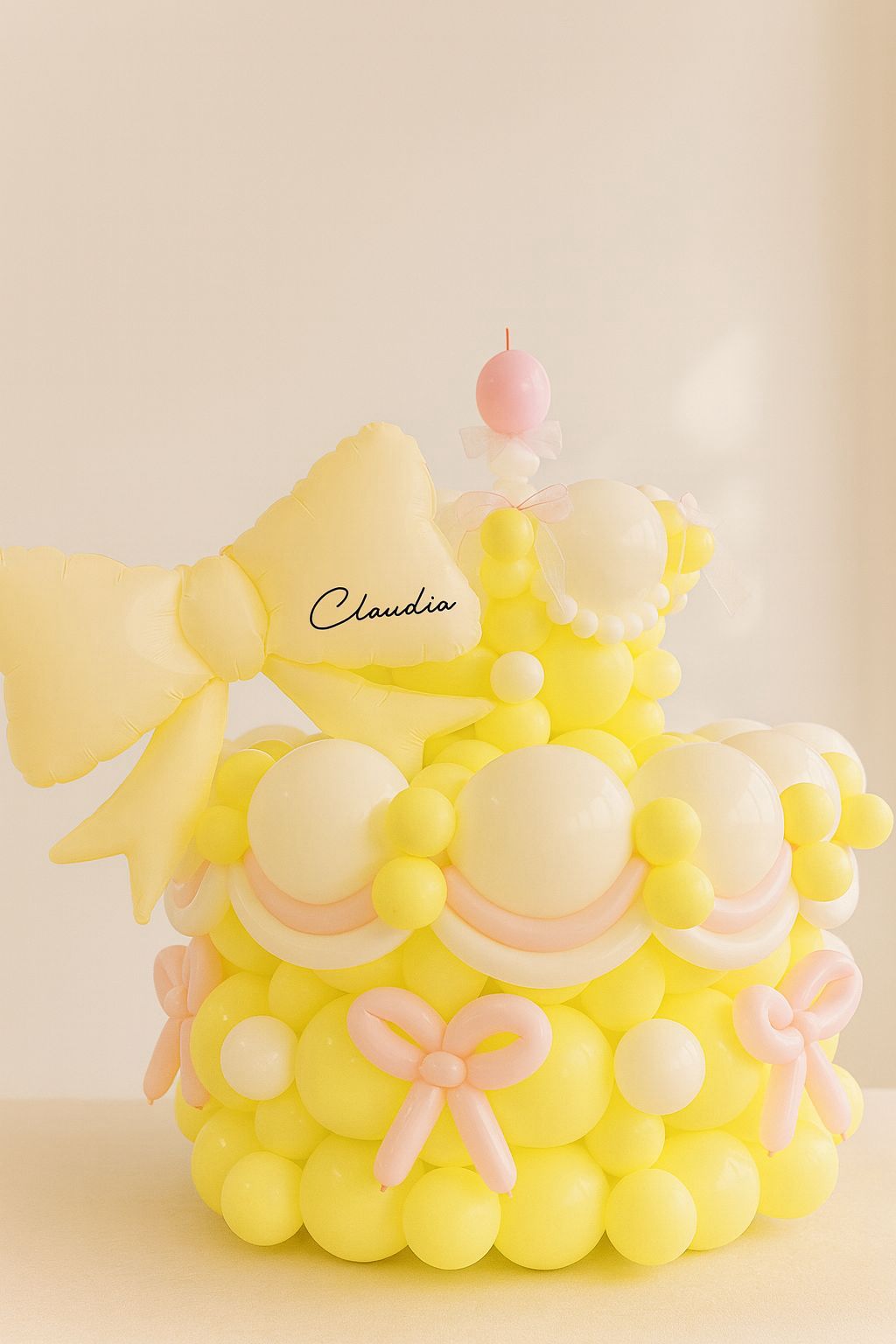 Claudia Cake｜雙層氣球蛋糕｜仙女打卡蛋糕🧚‍♀️