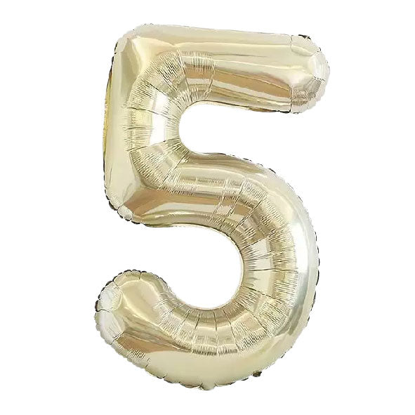 40" 香檳金色數字