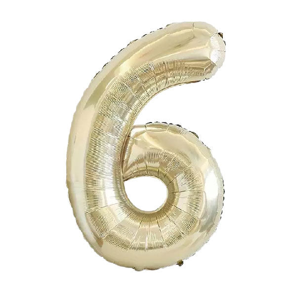 40" 香檳金色數字